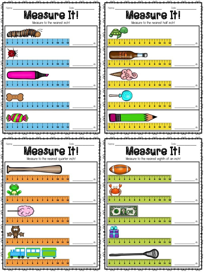 30 Measurement Addition Worksheets 2Nd Grade