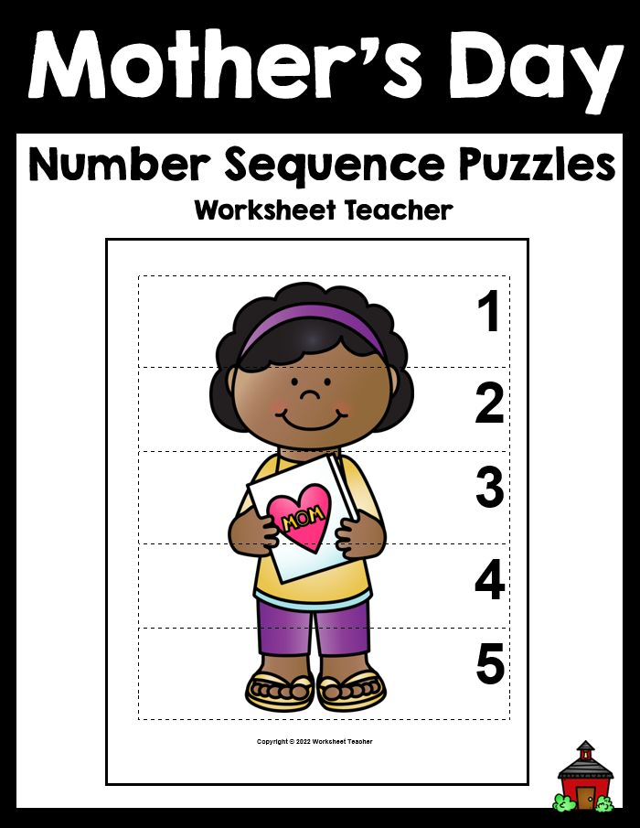 30 Mothers Day Math Worksheets Preschool