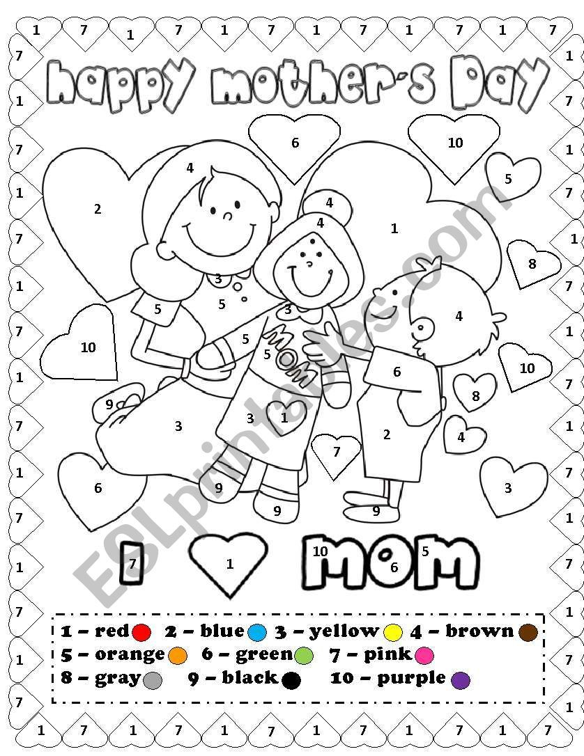 30 Mothers Day Math Worksheets Preschool