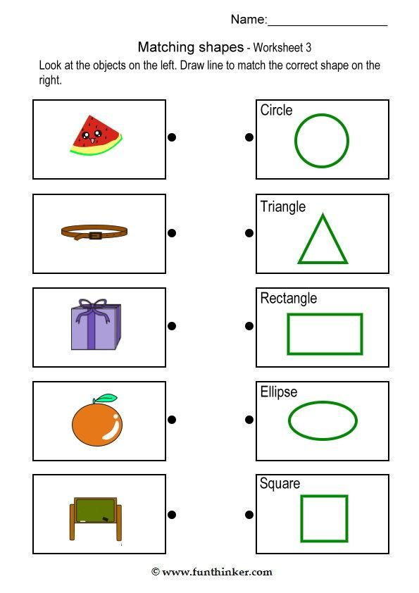 30 Shapes And Colors Worksheets For Kindergarten