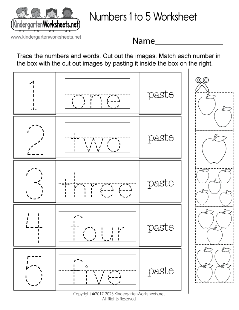 35 Christmas Number Five Woorksheet Pdf