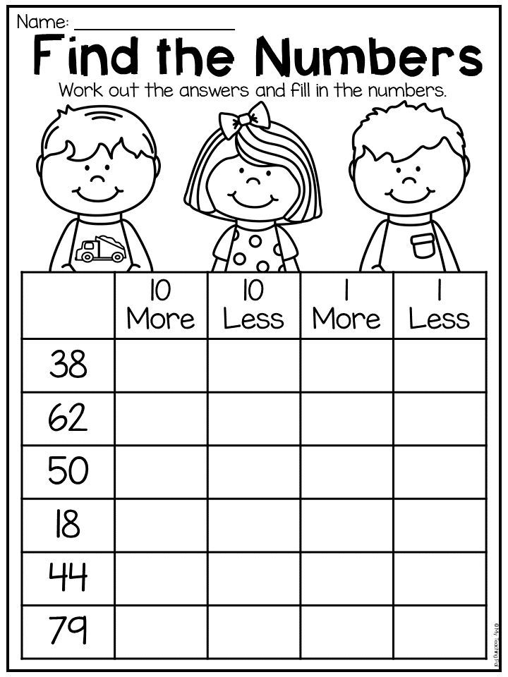 21 1St Grade Math Worksheets Free Addition And Subtraction Numbers