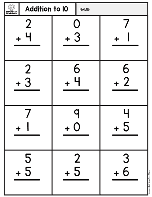 21 1St Grade Math Worksheets Free Addition And Subtraction Numbers