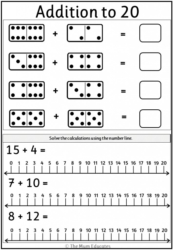 21 1St Grade Math Worksheets Free Addition And Subtraction Numbers