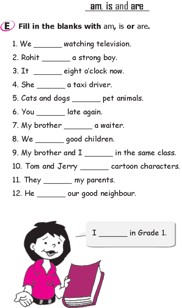 21 English Worksheets For Grade 1 Grammar Nouns