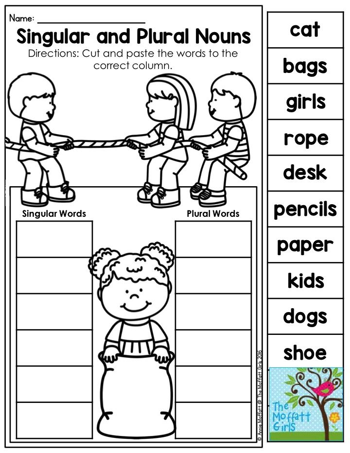 21 English Worksheets For Grade 1 Grammar Nouns