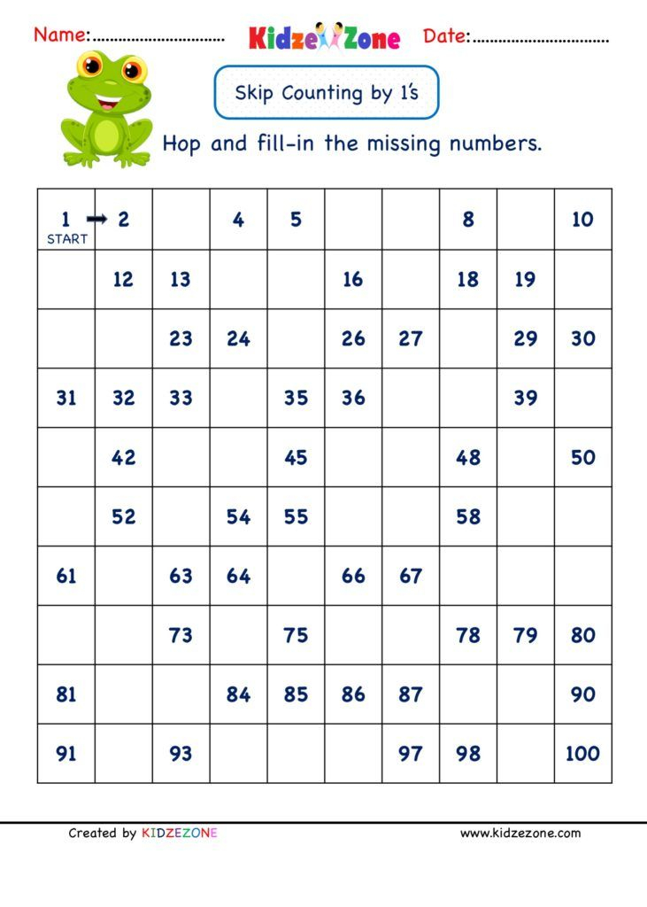 21 Grade 1 Math Worksheets Free Printable Numbers